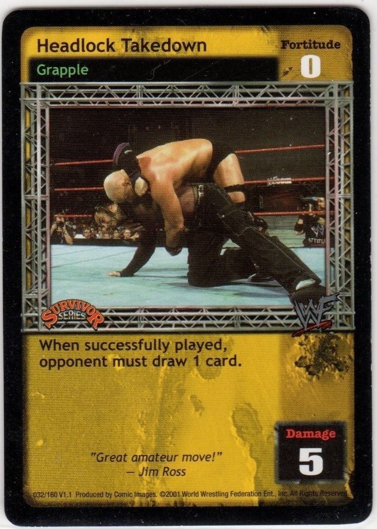 Headlock Takedown